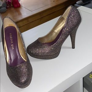 madden girl Atonee multi glitter heels